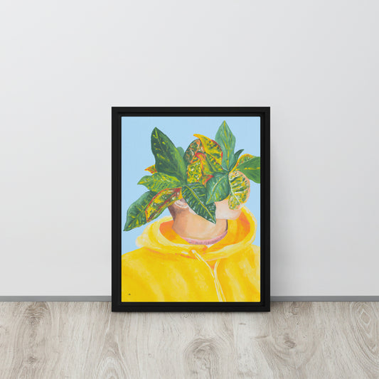 Codi Framed Canvas Print